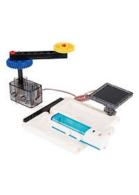 Đồ Chơi Điện Mặt Trời - Sản Xuất Điện Từ Tấm Pin Mặt Trời Gigo Toys 7303 (120 Mảnh Ghép)