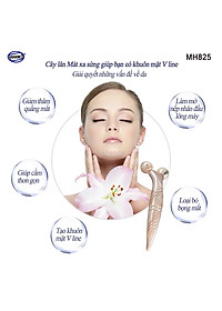 Dụng cụ lăn 3D - V Line massage nâng cơ mặt và body bằng sừng (MH825) day ấn huyệt, làm đẹp da - chăm sóc sức khỏe - HAHANCO