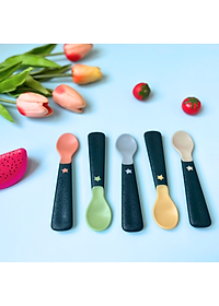 Thìa Tập Ăn Tommee Tippee Easigrip, Dành Cho Bé Từ 6 Tháng - Set 5 Thìa, Tách Lẻ (Giao Màu Ngẫu Nhiên)