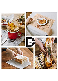 Giấy nến thấm dầu Nhật Bản an toàn vệ sinh | Cuộn 8M chống bám dính,thấm hút dầu mỡ cực tốt