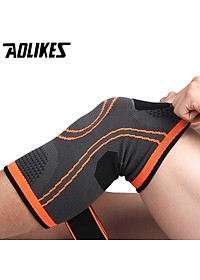 Đai Bảo Vệ Đầu Gối Chuyên Nghiệp Thoáng Khí Có Dây Đai Cuốn Chắc Chắn Breathable Sport knee support AOLIKES YE-7720 - Hàng Chính Hãng