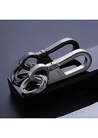 Móc khóa xe máy ô tô xe hơi Jobon có chốt móc đĩa quần, nước sơn cao cấp, thép inox không gỉ JB-193