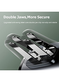 Giá Đỡ Điện Thoại Ô Tô Gắn Cửa Gió Baseus Nhỏ Gọn Xoay 360 Độ Phù Hợp Kích Thước 4.7-6.5 Inch - Hàng Chính Hãng