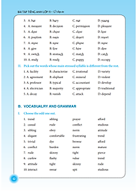 Sách Bài Tập Tiếng Anh Lớp 11 - Có Đáp Án