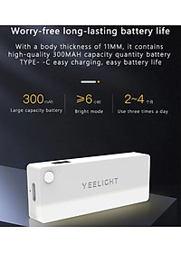 SET 4 ĐÈN CẢM BIẾN DÁN TỦ/ NGĂN KÉO YEELIGHT (XIAOMI YOUPIN) - PIN SẠC LÊN ĐẾN 2-4 THÁNG - HÀNG CHÍNH HÃNG