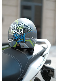 Mũ 3/4_Above Me Only Sky