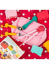 Bộ thìa nĩa ăn dặm cho bé Marcus & Marcus, từ 3 tuổi