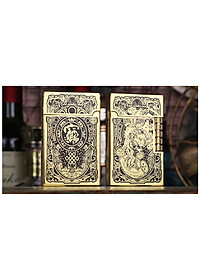 Vỏ Hột Quẹt Bật Lửa Gas Đá 854 Kiểu Dáng Upon Họa Tiết Kỳ Lân Cực Đẹp