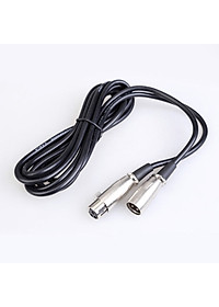 SOAIY Cáp Canon XLR 2 Đầu Đực Cái cho Micro condenser Live Stream Dài 2.5m - Hàng Nhập Khẩu