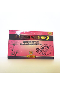 Giấc Ngủ Vàng HD giúp an thần, ngủ ngon, tăng tuần hoàn máu não - Hộp 30 viên