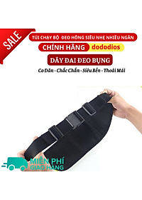 Túi Đeo Bụng Chạy Bộ dododios Chống Nước, Túi Đeo Hông Đựng Điện Thoại Có Ngăn Để Chai Nước Tập Thể Dục - Hàng chính hãng dododios