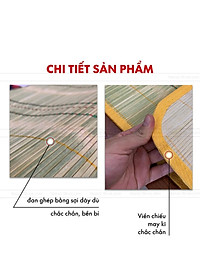 Chiếu trúc Tây Bắc , chiếu tăm tre 1m2 1m6 1m8 mát mịn ngày hè