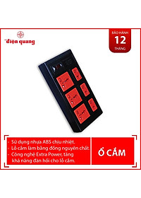 Ổ cắm Điện Quang ECO ĐQ ESK 6ECO (6 Lỗ)