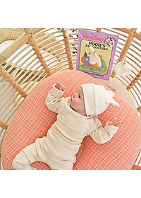 Gối chống trào ngược cho bé Rototo Bebe cao cấp nhập khẩu Hàn Quốc khắc phục tình trạng trào ngược dạ dày trẻ sơ sinh hiệu quả - Loại Cotton cao cấp mềm mại, thấm hút mồ hôi tốt 