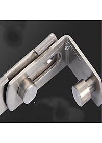 Chốt Khóa Cài Cửa Góc Vuông 90 Độ Bằng Thép Không Gỉ