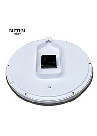 Đồng hồ treo tường Nhật Bản Rhythm CMG734NR03, Kt 31.2 x 5.0cm, 710g Vỏ nhựa, dùng PIN