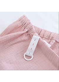 Bộ Đồ Bầu Và Sau Sinh, Pyjama Bầu Có Thiết Kế Cho Con Bú Azuno AZ2112 Cao Cấp Chất Liệu Đũi Xốp Mặc Hè Cực Mát