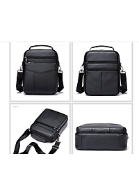 Túi đeo chéo nam 100% da bò thật cao cấp phong cách mới