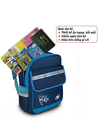 Balo bé trai tiểu học TN Bags TN.B 3014 balo siêu nhẹ chống gù