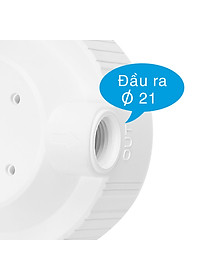 Bộ lọc nước 2 giai đoạn 10 inch SMY 2 gioăng