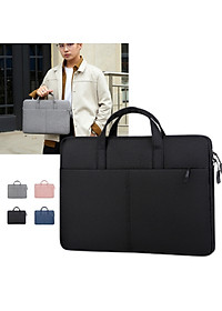 Túi xách vải chống sốc laptop macbook surface, túi công sở đeo chéo nam nữ cặp đựng laptop