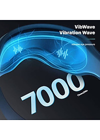 Máy massage mắt nóng và lạnh công nghệ 3Dsuit và VibWave. Thương hiệu Philips Hà Lan cao cấp PPM3101E - Dung lượng pin: 600mAh - HÀNG NHẬP KHẨU