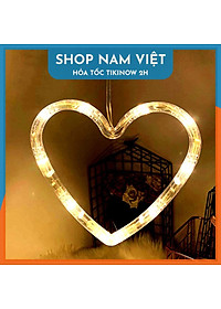 Dây Đèn Led Treo Hình Bông Tuyết, Chuông, Trăng Sao Trang Trí Giáng Sinh - Chính Hãng NAVIVU