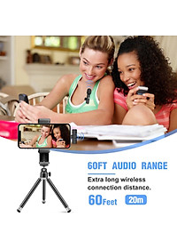 Micro không Dây F18 cho điện thoại , máy tính bảng , android , ios chất lượng cao - hàng nhập khẩu