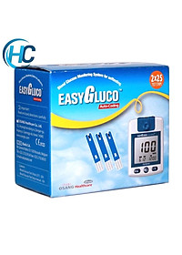 Hộp 50 que thử dùng cho máy đường huyết Easy Gluco Hàn Quốc (No code)