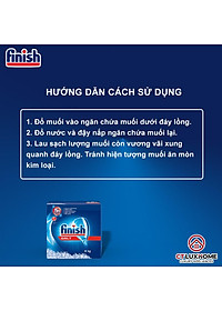 Muối rửa chén bát Finish 4kg kèm túi zip 
