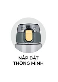Bình Nước Thể Thao HOKORI, Nhựa PP Nguyên Sinh , Chịu Được Nhiệt Độ Cao, Dung Tích 700ml, An Toàn Cho Sức Khoẻ - Hàng chính hãng