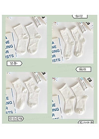 SET 5 ĐÔI TẤT VỚ NƠ NỮ DỄ THƯƠNG MÃ 50 DÀNH CHO NỮ