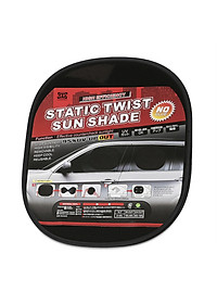 Combo 2 Tấm Che Nắng Ô Tô Phim Cách Nhiệt Tròn Nhỏ CIND LS-D36 (36*44 cm)