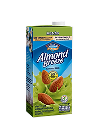 Sữa Hạt Hạnh Nhân ALMOND BREEZE vị Matcha Hộp 946ml
