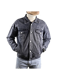 Áo Khoác Bò Nam Xanh Đậm Thời Trang Hàn Quốc SZone SQ603