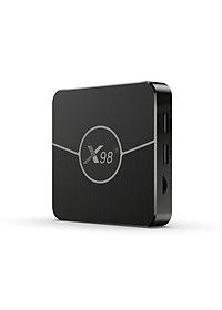 Android Tivi Box X98 PLUS - Ram 4GB, Android 11, Dual Wifi , Buetooth 5.0 - Hàng Nhập Khẩu