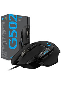 Chuột game hiệu suất cao Logitech G502 Hero RGB Lightsync - Hàng chính hãng