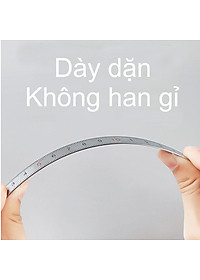 Thước Kẻ thép không gỉ-khắc chìm in màu Baoke