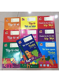 COMBO TÔ CHỮ CHUẨN BỊ CHO BÉ VÀO LỚP 1 (8 cuốn) -NXB Hà Nội