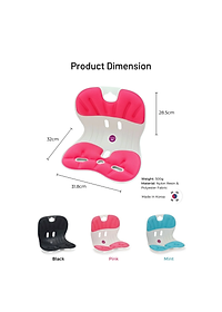 [CHÍNH HÃNG ABLUE] Ghế chỉnh dáng ngồi đúng, chống gù CURBLE KIDS - Phiên bản đặc biệt dùng cho trẻ em (Made in Korea)