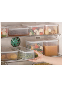 Hộp Nhựa Đựng Thực Phẩm Inomata Natural Pack Nhiều Dung Tích Dùng Được Trong Lò Vi Sóng