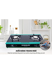 Bếp gas dương hồng ngoại Sunhouse SHB004MT - Hàng Chính Hãng
