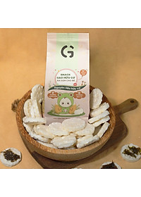 Bánh Snack Ăn Dặm Hữu Cơ Cho Bé GUfoods 40g - Thành Phần Gạo Organic, Không Gia Vị, Dễ Tiêu Hoá