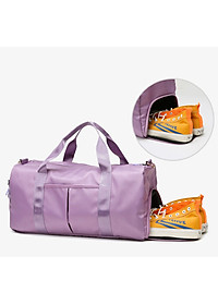 Túi trống túi xách du lịch đựng đồ thể thao tập gym, yoga, đá bóng nam nữ có ngăn đựng giày ngăn chống nước