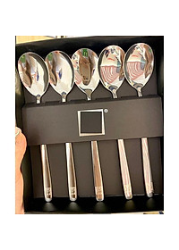 SET 5 THÌA INOX  HÀNG NỘI ĐỊA ĐỨC CÓ HỘP ĐỰNG ĐI KÈM SANG TRỌNG