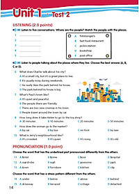 Bài tập bổ trợ Tiếng Anh 6 Right On!