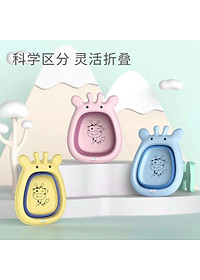 Chậu RỬA MẶT Silicon Gấp Gọn Đa Năng hình  Thú dễ thương
