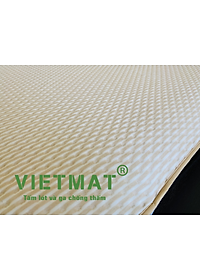 Size trải giường Tấm lót chống thấm cho bé cotton 4 lớp SIÊU VIỆT (SUPERMAT)