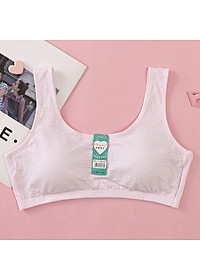 Áo Lót Nữ Học Sinh Ba Lỗ Cotton Thông Hơi Mút Liền 1376 – Êm Ái, Thoáng Mát