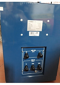 ỔN ÁP STANDA  7.5KW GIẢI 90-250V THM CÓ 3 ĐỒNG HỒ VÀ 2 Ổ CẮM